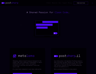 postsharp.net screenshot