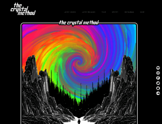 thecrystalmethod.com screenshot